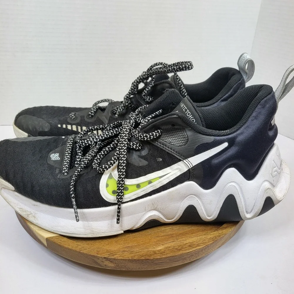 Nike Giannis‎ Immortality Mens Size 12 Black White Good CZ4099-010 Basketball